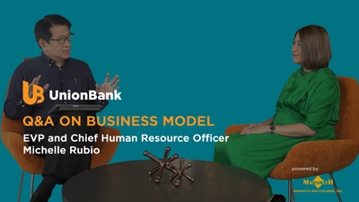 Q&A with Union Bank Philippines EVP and Chief Human Resource Officer Michelle Rubio